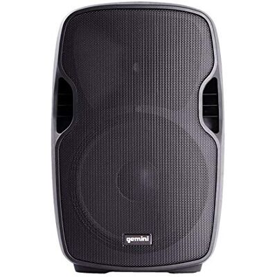 Gemini Sistema PA a 2 canali Altoparlante Bluetooth da 500 Watt Altoparlante stereo audio amplificato wireless da 8 pollici con equalizzazione alta/bassa, microfono e linea XLR, ingressi 1/4 Gemini Sistema PA a 2 canali Altoparlante Bluetooth da 500 Watt Altoparlante stereo audio amplificato wireless da 8 pollici con equalizzazione alta/bassa, microfono e linea XLR, ingressi 1/4