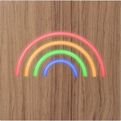 Big Ben BigBen Interactive Neon Rainbow Speaker Dotato di Ricarica ad Induzione per Dispositivi Compatibili, Legno Chiaro Big Ben BigBen Interactive Neon Rainbow Speaker Dotato di Ricarica ad Induzione per Dispositivi Compatibili, Legno Chiaro