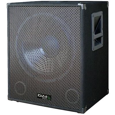 Ibiza Subwoofer 800W 15", 800 W, Nero Ibiza Subwoofer 800W 15", 800 W, Nero