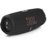 JBL Charge 5 Speaker Bluetooth Portatile, Wireless Resistente ad Acqua e Polvere IPX67, Powerbank integrato, USB, PartyBoost, Bass Radiator, Fino a 20h di Autonomia, Nero, 22.3 x 9.4 x 9.7 cm