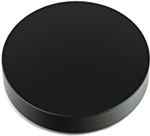 Pro-Ject Record Puck E Piastra in alluminio per ridurre risonanze indesiderate, colore: Nero