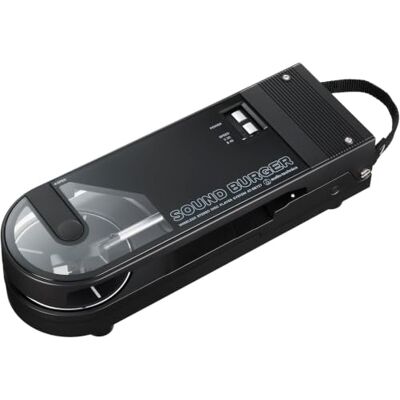 Technica AT-SB727BK Sound Burger Giradischi portatile Bluetooth Nero Technica AT-SB727BK Sound Burger Giradischi portatile Bluetooth Nero