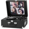 Crosley Anthology Giradischi The Beatles Let It Be, colore: Nero