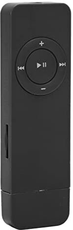 Bewinner Lettore MP3, Mini Lettore Musicale Lettore MP3 con Chiavetta USB, Lettore Musicale Portatile HiFi Lossless Sound per Studenti Che Corrono in Viaggio, Supporta Fino a 64 GB(Nero)