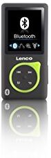 Lenco Lettore MP3 Xemio 768 Lettore MP3 MP4 MP4, scheda Micro SD da 8 Gb con tappi per le orecchie e Bluetooth verde