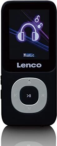 Lenco Xemio 659MIX MP3 – MP3/MP4 – TFT LCD da 1,8" – funzione e-book – registrazione vocale – funzione video – akku con 300 mAh – sSD da 4 GB (espandibile) – nero