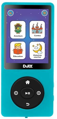 D-JIX M-storykids Lettore di storia per bambini 3-8 Anni Oltre 150 Storie dei loro racconti e cartoni animati preferiti