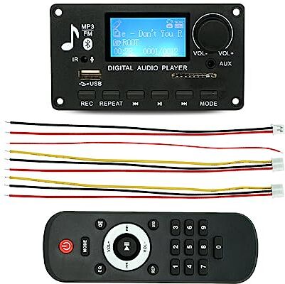 IOIUSKKU Decodificatori LCD MP3 Lettore Musicale Modulo Audio Decodifica Scheda Elettronica