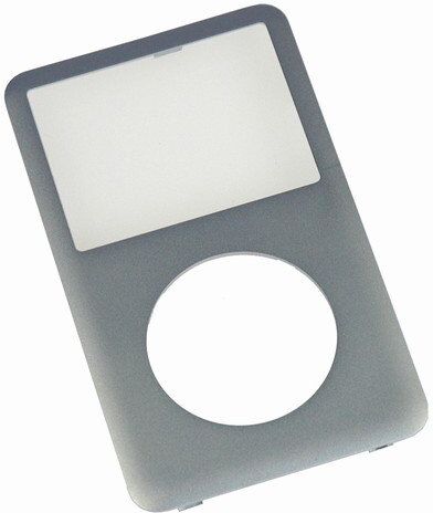 DN Front panel faceplate cover frontale argento per iPod classic silver