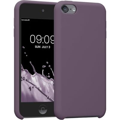 kwmobile Back-cover compatibile con Apple iPod Touch 6G / 7G (6a e 7a generazione) Back Cover Soft Case gommata in morbido silicone TPU Iris pallido kwmobile Back-cover compatibile con Apple iPod Touch 6G / 7G (6a e 7a generazione) Back Cover Soft Case gommata in morbido silicone TPU Iris pallido