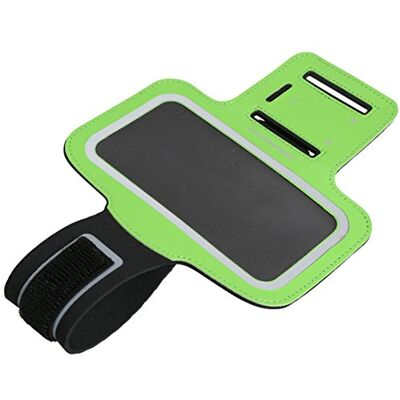 Ultrasport Fascia da Braccio con Tasca in Neoprene e Scomparto per Cellulare, Chiusura Salda in Velcro, Unisex, in 5 Colori e 3 Misure di Cellulare, 5 Pollici, Verde Ultrasport Fascia da Braccio con Tasca in Neoprene e Scomparto per Cellulare, Chiusura Salda in Velcro, Unisex, in 5 Colori e 3 Misure di Cellulare, 5 Pollici, Verde