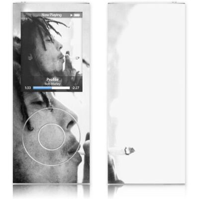 MusicSkins Bob Marley Profilo per Apple iPod nano (4a generazione) MusicSkins Bob Marley Profilo per Apple iPod nano (4a generazione)