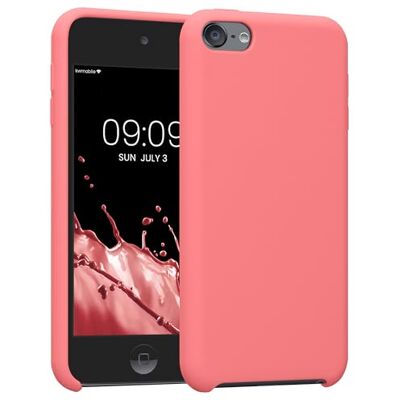 kwmobile Back-cover compatibile con Apple iPod Touch 6G / 7G (6a e 7a generazione) Back Cover Soft Case gommata in morbido silicone TPU Corallo pastello kwmobile Back-cover compatibile con Apple iPod Touch 6G / 7G (6a e 7a generazione) Back Cover Soft Case gommata in morbido silicone TPU Corallo pastello