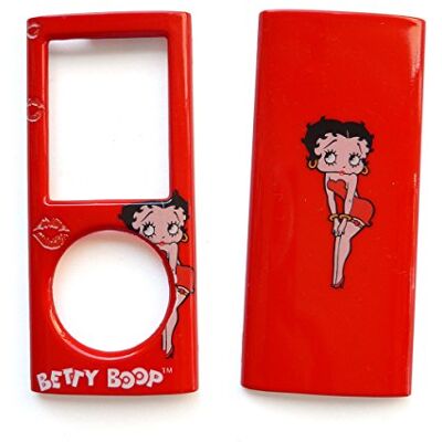 GNJ Custodia rigida per iPod Nano 4Gen Betty Boop rossa GNJ Custodia rigida per iPod Nano 4Gen Betty Boop rossa