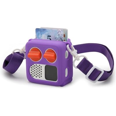 Generic Custodia protettiva in silicone per Yoto Mini 2024 Player Kids Audio Skin Cover con tracolla, facile da trasportare, vestibilità durevole (viola) Generic Custodia protettiva in silicone per Yoto Mini 2024 Player Kids Audio Skin Cover con tracolla, facile da trasportare, vestibilità durevole (viola)