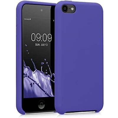 kwmobile Back-cover compatibile con Apple iPod Touch 6G / 7G (6a e 7a generazione) Back Cover Soft Case gommata in morbido silicone TPU blu viola kwmobile Back-cover compatibile con Apple iPod Touch 6G / 7G (6a e 7a generazione) Back Cover Soft Case gommata in morbido silicone TPU blu viola