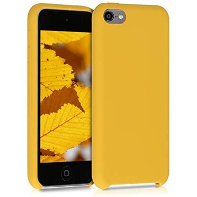 kwmobile Back-cover compatibile con Apple iPod Touch 6G / 7G (6a e 7a generazione) Back Cover Soft Case gommata in morbido silicone TPU miele kwmobile Back-cover compatibile con Apple iPod Touch 6G / 7G (6a e 7a generazione) Back Cover Soft Case gommata in morbido silicone TPU miele