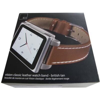 HEX Vision Classic Leather cinturino in pelle per iPod Nano 6 British Tan HEX Vision Classic Leather cinturino in pelle per iPod Nano 6 British Tan
