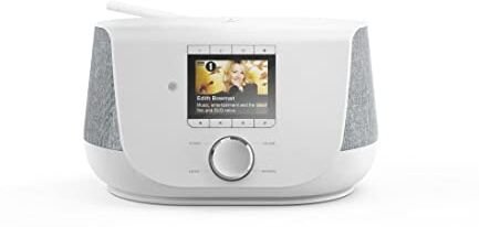 Hama Digital Radio "DIR3300SBT", DAB+, Internet radio, FM, WiFi, App, bluetooth, bianco