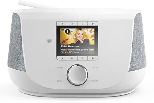 Hama Digital Radio DIR3300SBT, FM/DAB/DAB+/Bluetooth/Internet, bianco