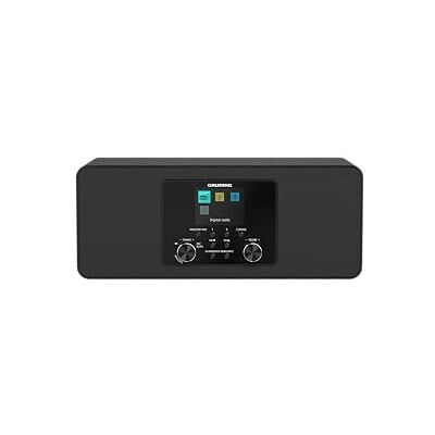 Grundig DTR 4600 2.0 DAB+ Radio digitale FM 2.0 Sistema di altoparlanti stereo da 10 W RMS, Funzione Allarme, Automatico addormentato, Display a colori, Nero Grundig DTR 4600 2.0 DAB+ Radio digitale FM 2.0 Sistema di altoparlanti stereo da 10 W RMS, Funzione Allarme, Automatico addormentato, Display a colori, Nero