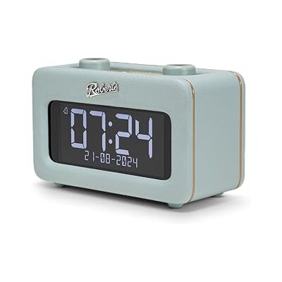 Roberts Radio Revival Rest Radiosveglia retrò Dab+/FM/Bluetooth, colore: Blu Cielo Roberts Radio Revival Rest Radiosveglia retrò Dab+/FM/Bluetooth, colore: Blu Cielo
