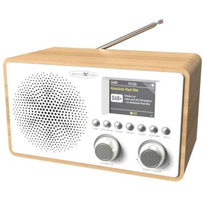 Reflexion Radio digitale DAB+ con Bluetooth 5.0, USB, AUX-In, FM, 40 W HRA1824DAB+/W Radio DAB+, Bluetooth 5.0, USB, AUX-In, FM e display a colori Reflexion Radio digitale DAB+ con Bluetooth 5.0, USB, AUX-In, FM, 40 W HRA1824DAB+/W Radio DAB+, Bluetooth 5.0, USB, AUX-In, FM e display a colori