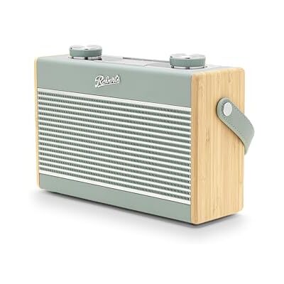 Roberts Rambler Max, Radio Portatile collegata, Dab+/FM/Bluetooth/WiFi Blu Cielo Roberts Rambler Max, Radio Portatile collegata, Dab+/FM/Bluetooth/WiFi Blu Cielo