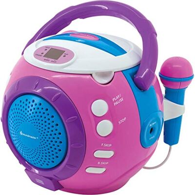 Soundmaster KCD1600 Portable CD player Rosa Soundmaster KCD1600 Portable CD player Rosa