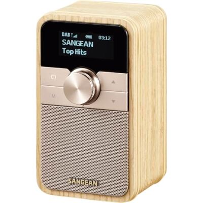 Sangean Radio portatile DAB+ DDR-8 con Bluetooth 5.2, display OLED girevole Radio DAB+/UKW-RDS/Bluetooth con alloggiamento in legno Sangean Radio portatile DAB+ DDR-8 con Bluetooth 5.2, display OLED girevole Radio DAB+/UKW-RDS/Bluetooth con alloggiamento in legno