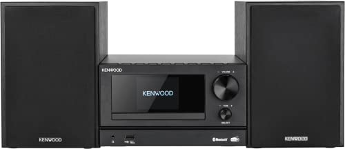 Kenwood , Sistema Micro HiFi Stereo M-7000S, con Ricevitore Radio da Internet, DAB+ o FM, Lettore CD e Presa USB, Connessione a Spotify e Bluetooth, Podcast-Player, Funzione Radiosveglia, Black