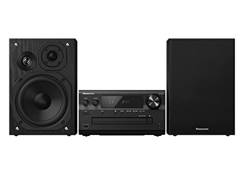 Panasonic SC-PMX802E-K Impianto stereo di alta qualità, Bluetooth, Airplay, DAB+, CD, FM, colore: Nero
