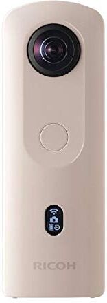 Ricoh THETA SC2 BEIGE 360°Fotocamera 4K Video con stabilizzazione dell'immagine Alta qualità di trasferimento dati ad alta velocità Bella visione notturna ripresa con basso rumore