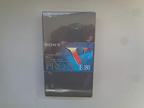 Sony E 180 V PRO X Video cassette Confezione da 1