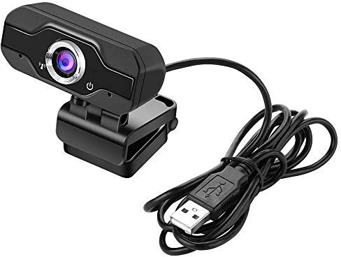 Omenluck Videocamera digitale 1080p Full HD, 5 megapixel, messa a fuoco automatica con microfono