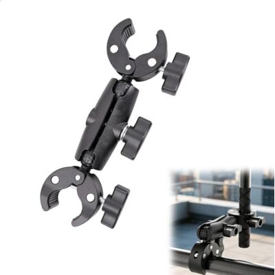 bohayuam Supporto Per Fotocamera, Morsetto Doppio Supporto Action Camera, 9 Pollici Clamp Action Cam, Ideale per Registrare le Uscite in Bici su Strada e Realizzare Vlog Sui Tragitti Quotidiani Casa Lavoro bohayuam Supporto Per Fotocamera, Morsetto Doppio Supporto Action Camera, 9 Pollici Clamp Action Cam, Ideale per Registrare le Uscite in Bici su Strada e Realizzare Vlog Sui Tragitti Quotidiani Casa Lavoro
