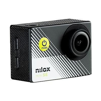 Nilox Action Cam Mini-SE, Action Cam 4k WiFi con Risoluzione 4K/30 fps, Stabilizzatore Elettronico, Schermo 2" LCD, Memoria 64 GB, View Angle 170°, con Custodia Impermeabile Fino a 30 m Nilox Action Cam Mini-SE, Action Cam 4k WiFi con Risoluzione 4K/30 fps, Stabilizzatore Elettronico, Schermo 2" LCD, Memoria 64 GB, View Angle 170°, con Custodia Impermeabile Fino a 30 m