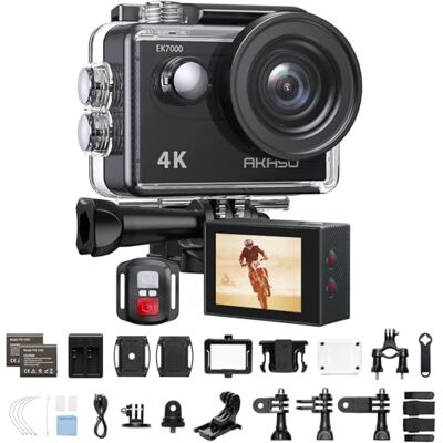 AKASO EK7000 Action Cam 4K 30FPS, Fotocamera Subacquea WiFi 20MP AKASO EK7000 Action Cam 4K 30FPS, Fotocamera Subacquea WiFi 20MP