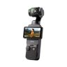 DJI Osmo Pocket 3, fotocamera per vlog con CMOS da 1'', 4K/120fps, stabilizzazione a 3 assi, messa a fuoco rapida, tracciamento di volti/oggetti, touchscreen ruotabile da 2", per fotografia, Youtube