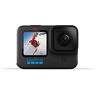 GoPro HERO10 Black Action Camera impermeabile con LCD anteriore e schermi posteriori touch, Video Ultra HD 5.3K60, Foto da 23 MP, Streaming live 1080p, Webcam, Stabilizzazione