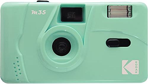 Kodak M35 35mm Riutilizzabile Film Camera Verde Menta Iconico Retro Lomo  M35 Verde Menta