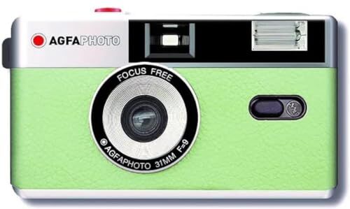 AgfaPhoto Fotocamera, analogica, 35 mm, verde menta