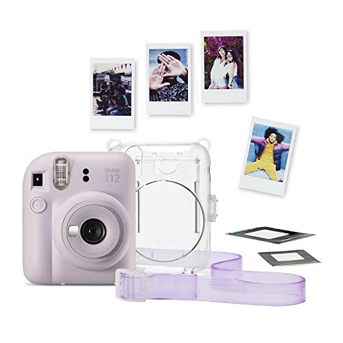 Fujifilm Confezione di fotocamere istantanee instax mini 12 in edizione limitata, lilla e viola