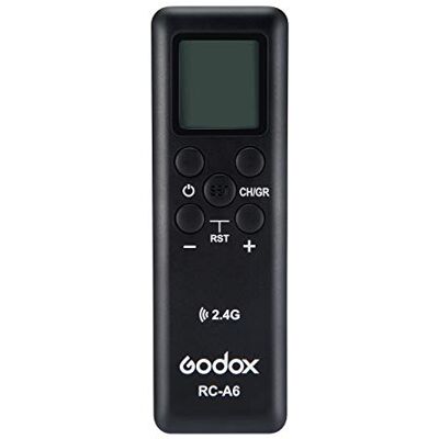 GODOX Telecomando radio RC-A6 per LED Sistema 2.4G X ML60 SL150WII SL200WII, con kit di pulizia Pergear GODOX Telecomando radio RC-A6 per LED Sistema 2.4G X ML60 SL150WII SL200WII, con kit di pulizia Pergear