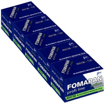 Foma pan Action 400 135/36-5 pellicola 35 mm bianco/nero Foma pan Action 400 135/36-5 pellicola 35 mm bianco/nero