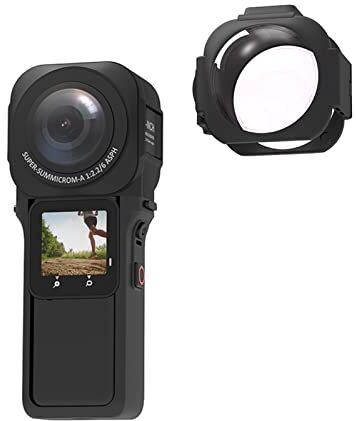 VBESTLIFE Cover Protettiva per Obiettivo Fotocamera per Insta360 ONE RS, Dual Lens Guards Cover Protettiva per Insta360 ONE RS 1 Inch 360 Edition Protezione Obiettivo Fotocamera