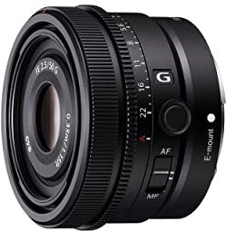 Sony SEL-50F25G Obiettivo Full-Frame focale fissa 50mm F2.5, Premium Serie G, Mirrorless Attacco E, Nero