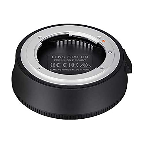 Samyang Lens Station für Nikon F AF Objektive Docking-Station ermöglicht System Upgrade, kalibriert Blende und Fokus automatisch, einfache Handhabung