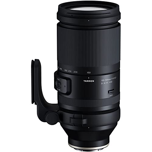 Tamron Obiettivo 150-500mm f/5-6.7 Di III VC VXD per Full Frame Sony Mirrorless Camera Nero