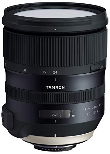 Tamron Obiettivo per Nikon, 24-70mm F/2,8 Di VC USD G2, Nero